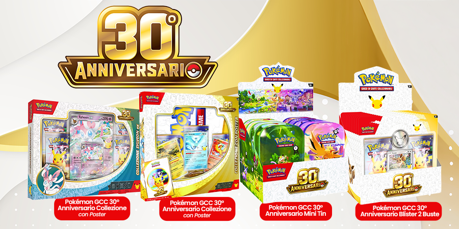 Pokémon 30° anniversario